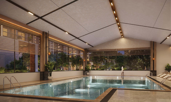 Temperature controlled pool